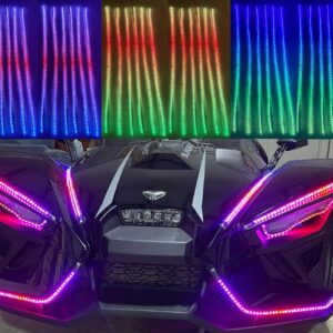 Bluetooth Single Row Dream Color Chasing Illuminated Light Strips